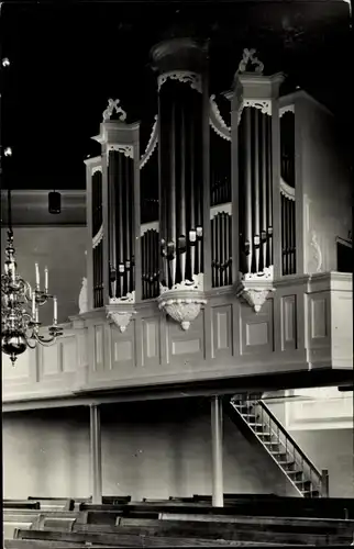 Ak Oud Alblas Südholland, Ned. Herv. Kerk, Orgel