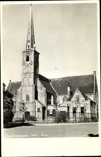 Ak Oud Beijerland Südholland, Ned. Herv. Kerk