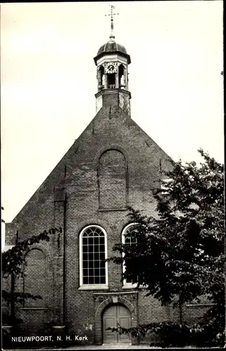 Ak Nieuport Nieuwpoort Molenlanden Südholland, N. H. Kerk