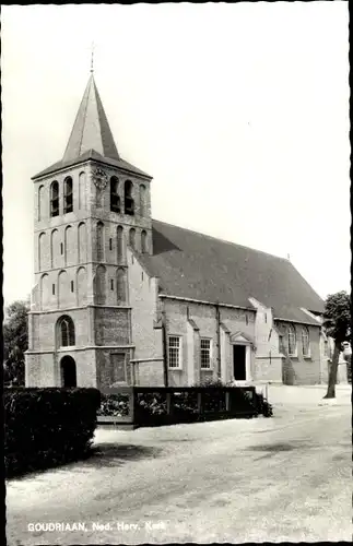 Ak Goudriaan Südholland, Ned. Herv. Kerk