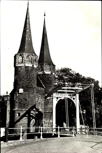 Ak Delft Südholland Niederlande, Oostpoort