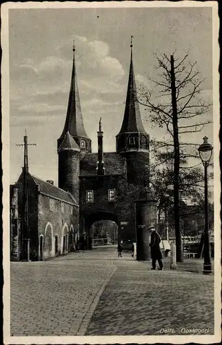 Ak Delft Südholland Niederlande, Oostpoort