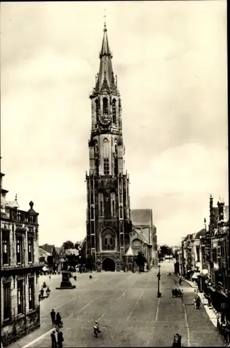 Ak Delft Südholland Niederlande, Nieuwe Kerk