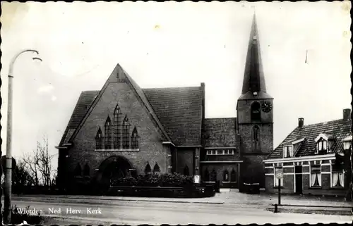 Ak Wierden Overijssel, Ned. Herv. Kerk