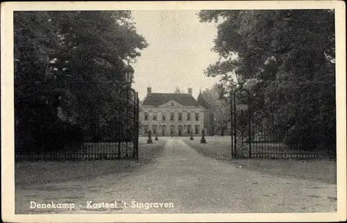 Ak Deventer Overijssel Niederlande, Kasteel 't Singraven