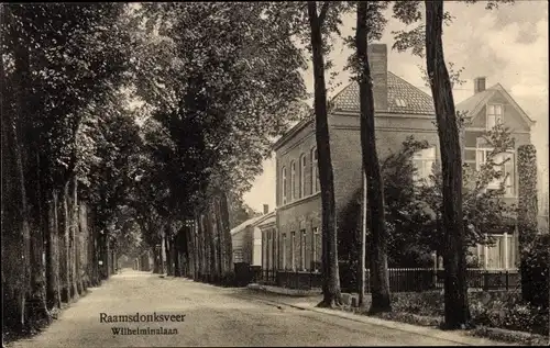 Ak Raamsdonksveer Nordbrabant, Wilhelminalaan