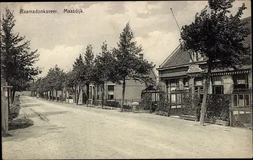 Ak Raamsdonksveer Nordbrabant, Maasdijk, Hotel