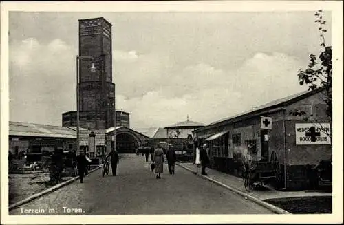 Ak Tilburg Nordbrabant Niederlande, Tentoonstelling 1934, Terrein, Toren