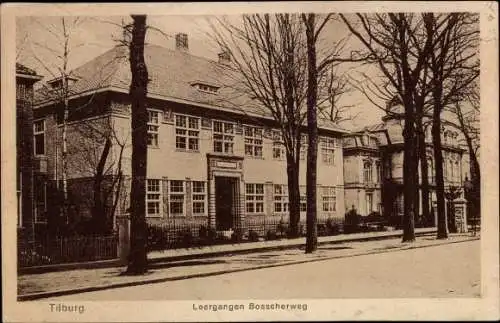 Ak Tilburg Nordbrabant Niederlande, Leergangen Bosscherweg