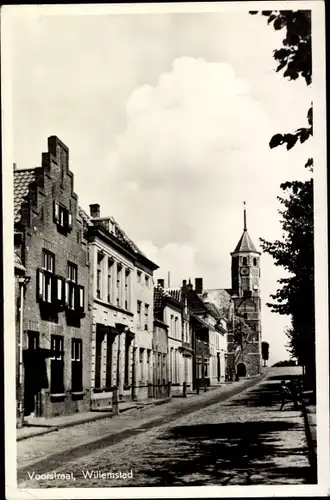 Ak Willemstad Nordbrabant Niederlande, Voorstraat