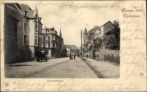 Ak Opladen Leverkusen im Rheinland, Hauptstraße