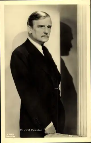 Ak Schauspieler Rudolf Forster, Portrait