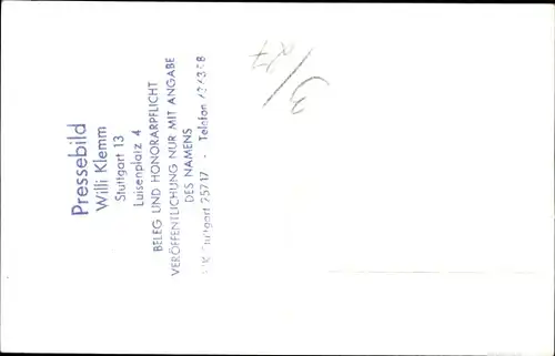 Foto Ak Zwei Männer bei einem Boxkampf