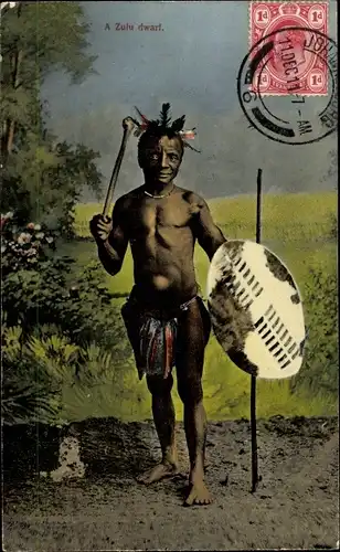 Ak Südafrika, A Zulu dwarf