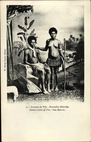 Ak Vila Neue Hebriden Vanuatu, Femmes