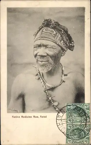 Ak Natal Südafrika, Native Medicine Man