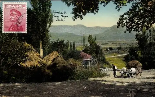 Ak Sokobanja Serbien, Dorfpartie