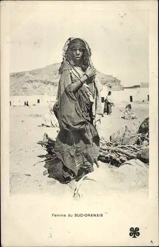 Ak Algerien, Femme du Sud Oranais