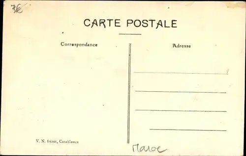 Ak Casablanca Marokko, Le Débarcadère