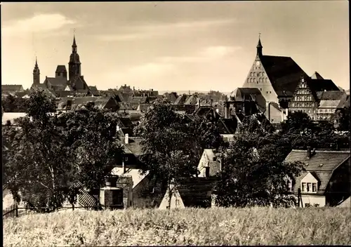 Ak Freiberg in Sachsen, Blick auf Petrikirche und Dom