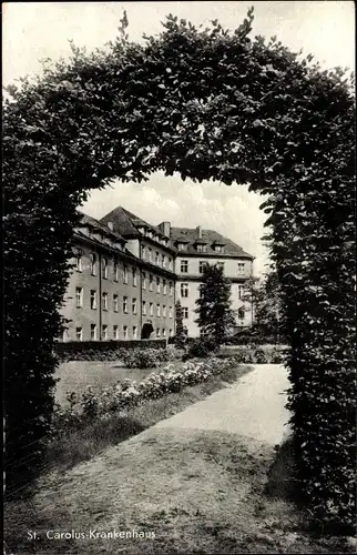 Ak Görlitz in der Lausitz, St. Carolus Krankenhaus