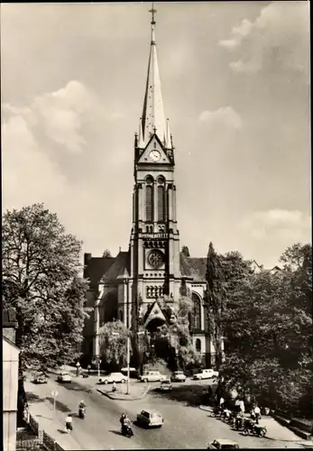 Ak Aue im Erzgebirge Sachsen, St. Nicolaikirche