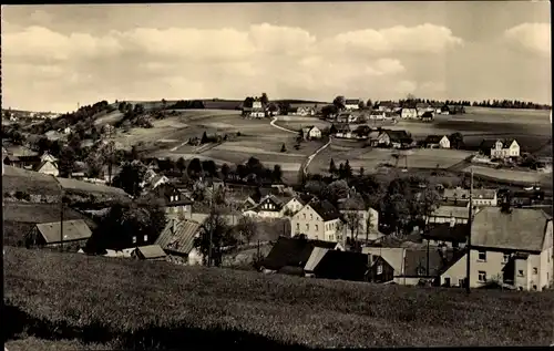 Ak Stützengrün im Erzgebirge Sachsen, Panorama