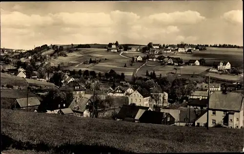 Ak Stützengrün im Erzgebirge Sachsen, Panorama