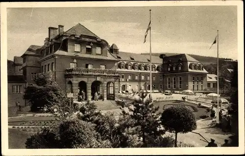 Ak Oberschlema Bad Schlema im Erzgebirge Sachsen, Radiumbad, Kurhaus