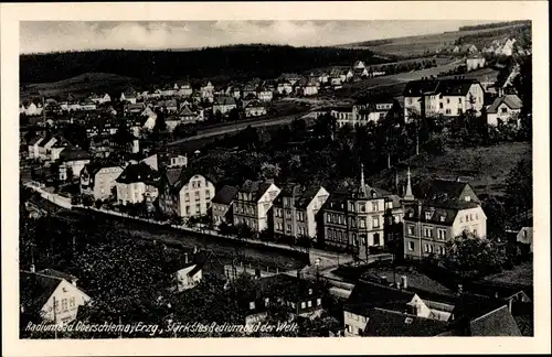 Ak Oberschlema Bad Schlema im Erzgebirge Sachsen, Panorama