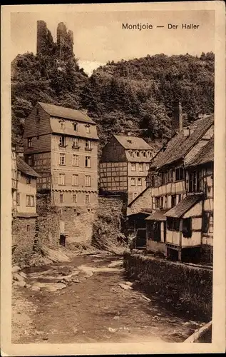 Ak Monschau Montjoie in der Eifel, Der Haller