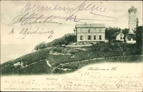 Ak Heilbronn am Neckar, Wartberg