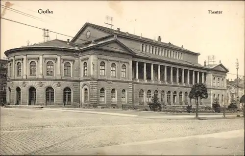 Ak Gotha in Thüringen, Theater