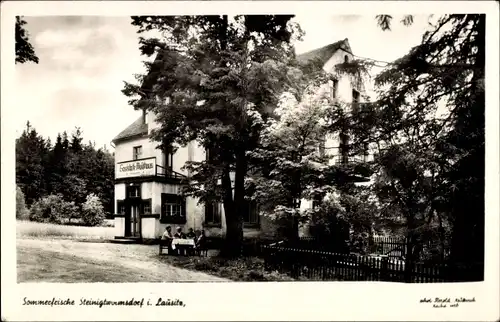 Ak Steinigtwolmsdorf in der Lausitz, Gaststätte Waldhaus