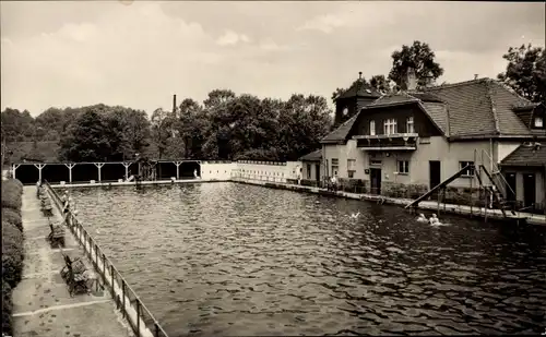 Ak Lengenfeld Vogtland, Stadtbad