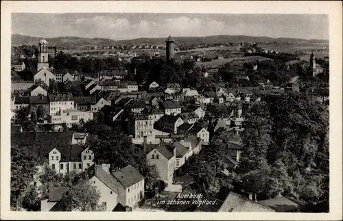 Ak Auerbach im Vogtland, Gesamtansicht