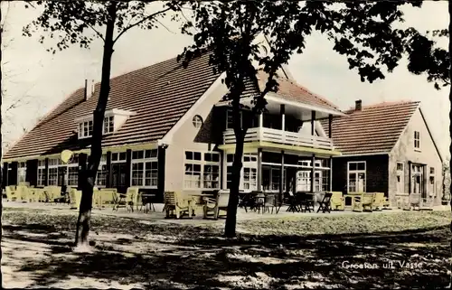 Ak Vasse Overijssel Niederlande, Hotel Café Restaurant Tante Sien