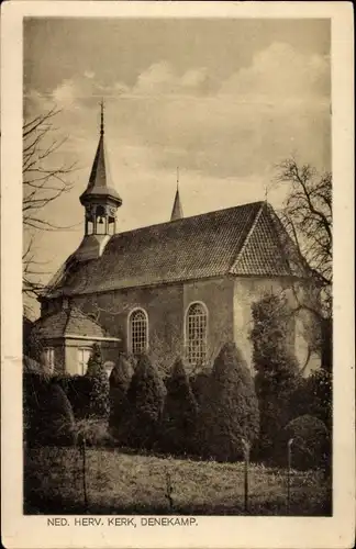 Ak Denekamp Overijssel Niederlande, Ned. Herv. Kerk