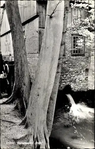 Ak Vasse Overijssel Niederlande, Watermolen Bels