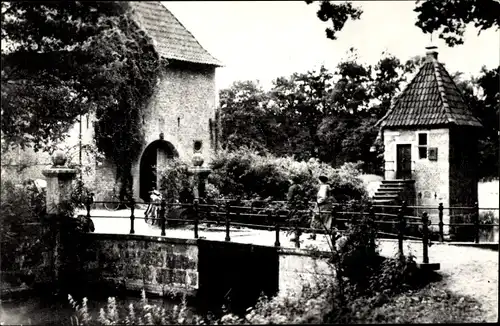 Ak Denekamp Overijssel Niederlande, Jeugdherberg 't Huis te Brecklenkamp