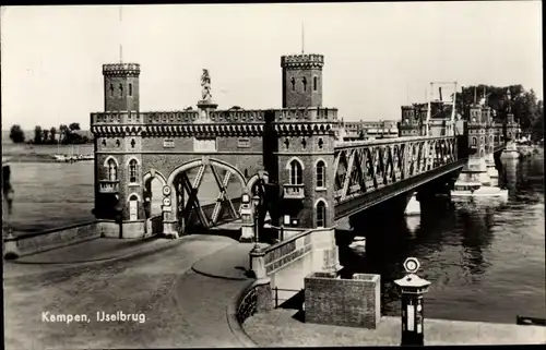 Ak Kampen Overijssel Niederlande, IJselbrug