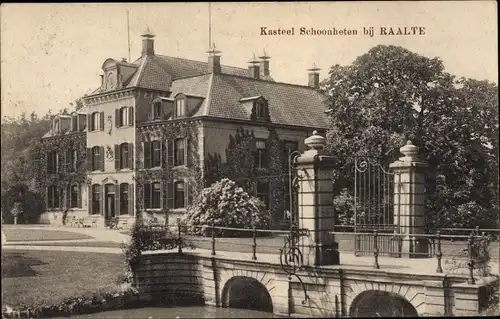 Ak Raalte Overijssel, Kasteel Schoonheten