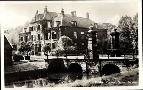 Ak Raalte Overijssel, Kasteel Schoonheten