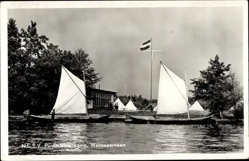 Ak Wanneperveen Overijssel, N.C.S.V. Puntertentenkamp