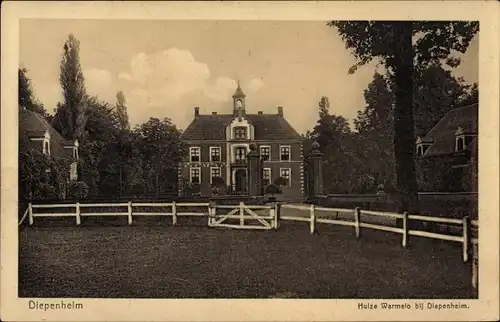 Ak Diepenheim Overijssel, Huize Warmelo
