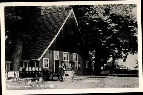 Ak Denekamp Overijssel Niederlande, Twentse boerderij