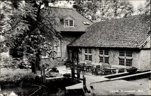 Ak Vasse Overijssel Niederlande, Watermolen Bels