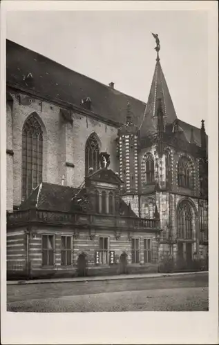 Ak Zwolle Overijssel Niederlande, Grote of St. Michaels Kerk der Ned. Herv. Gem.