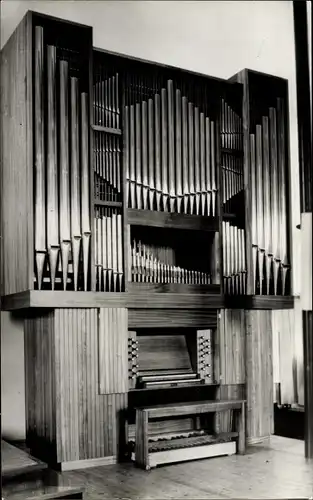 Ak Bergentheim Overijssel Niederlande, Orgel Ned. Herv. Kerk
