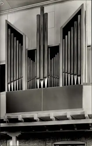 Ak Bergentheim Overijssel Niederlande, Orgel Ned. Herv. Kerk